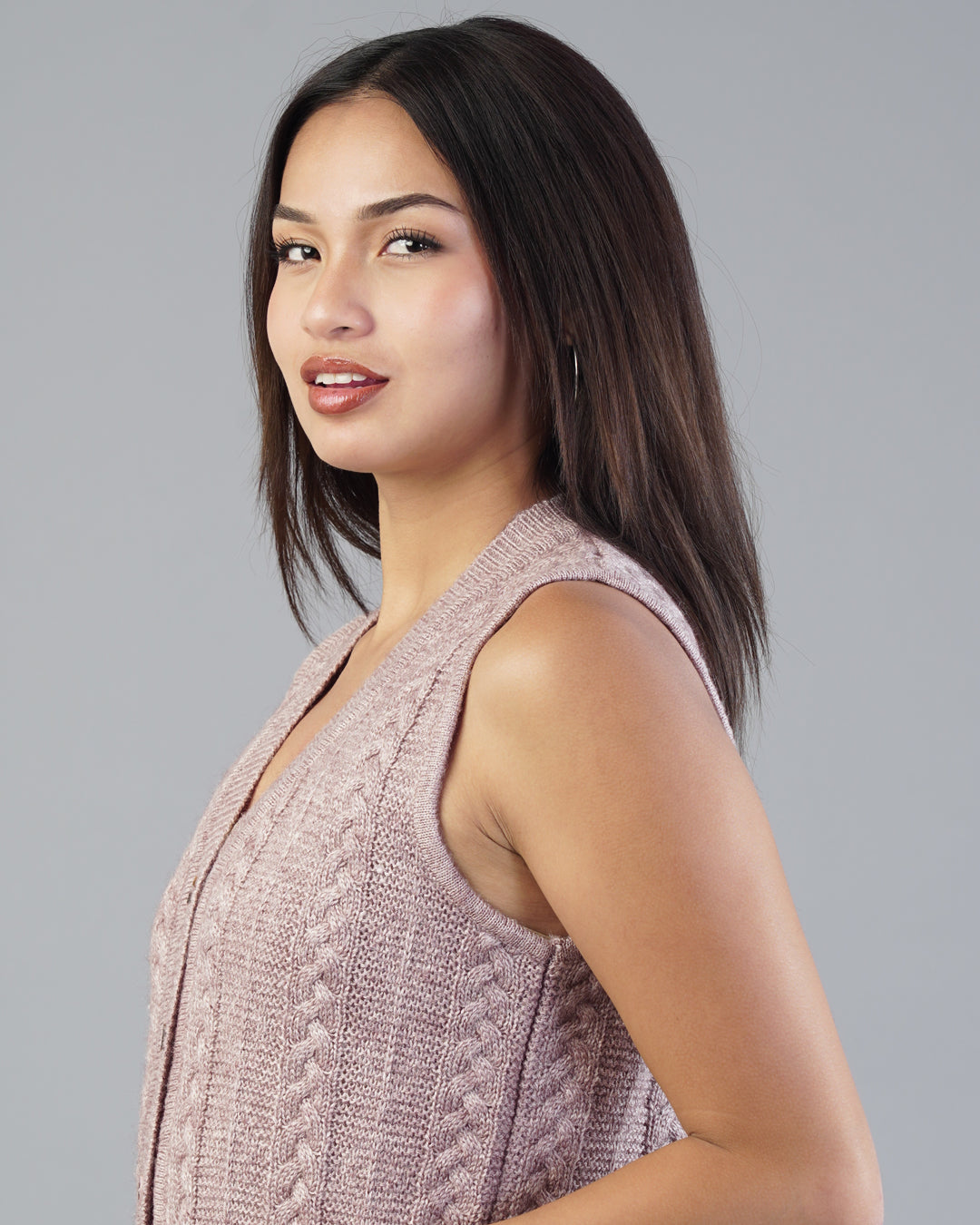 Sofia V-Neck Knit Cardigan