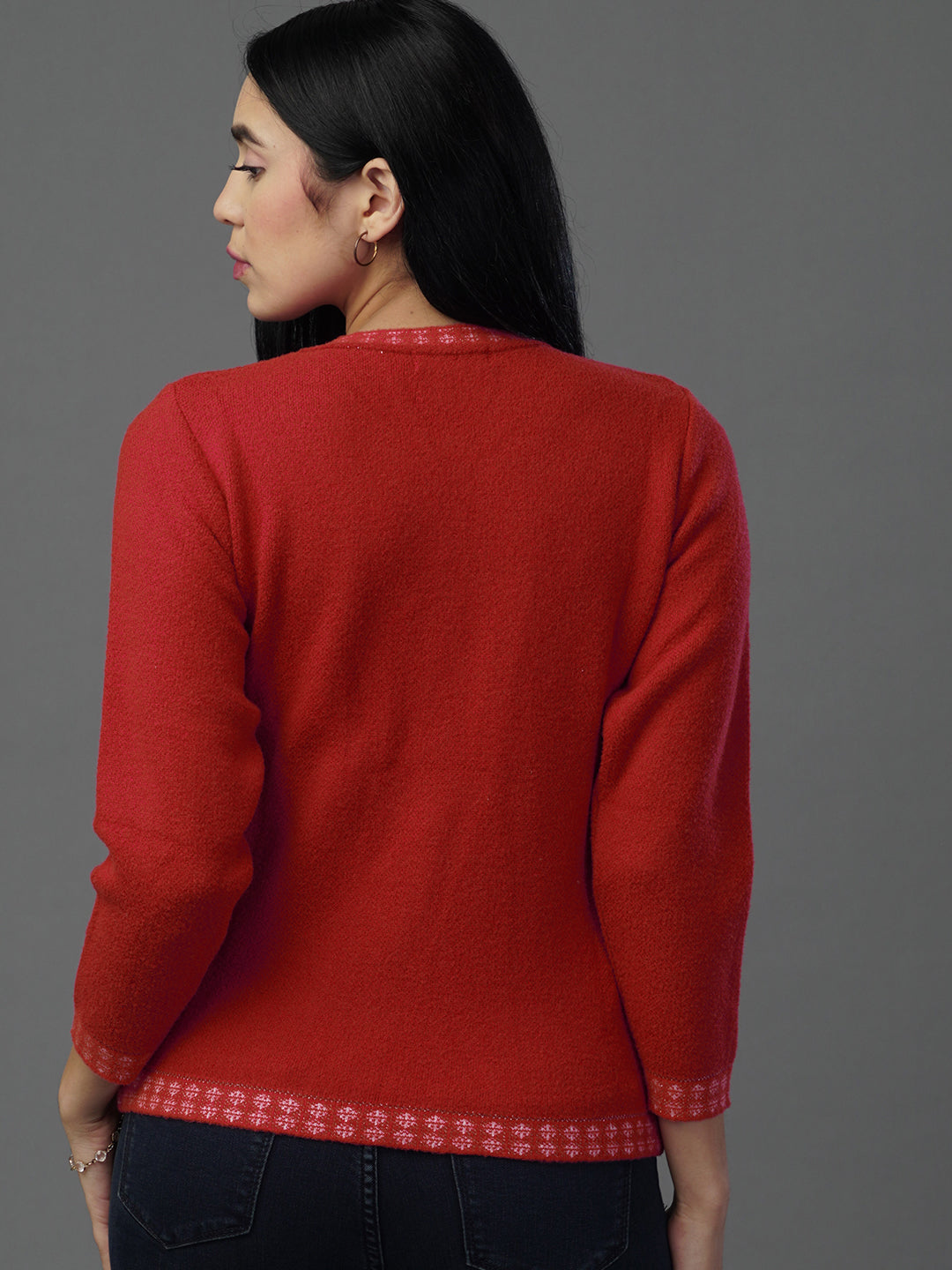 The Crimson Fire V-Neck