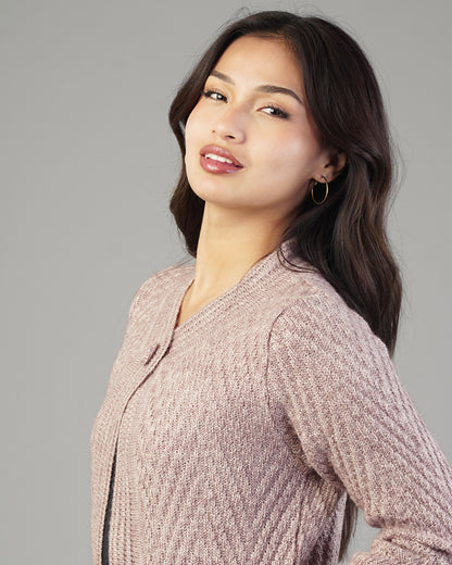 Maeve V-Neck Knit Cardigan