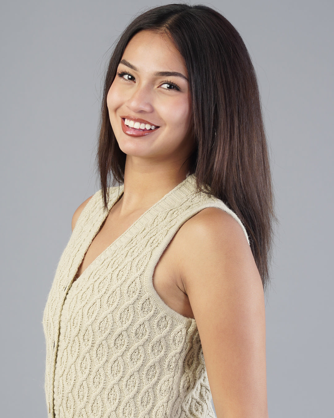 Nina V-Neck Knit Cardigan