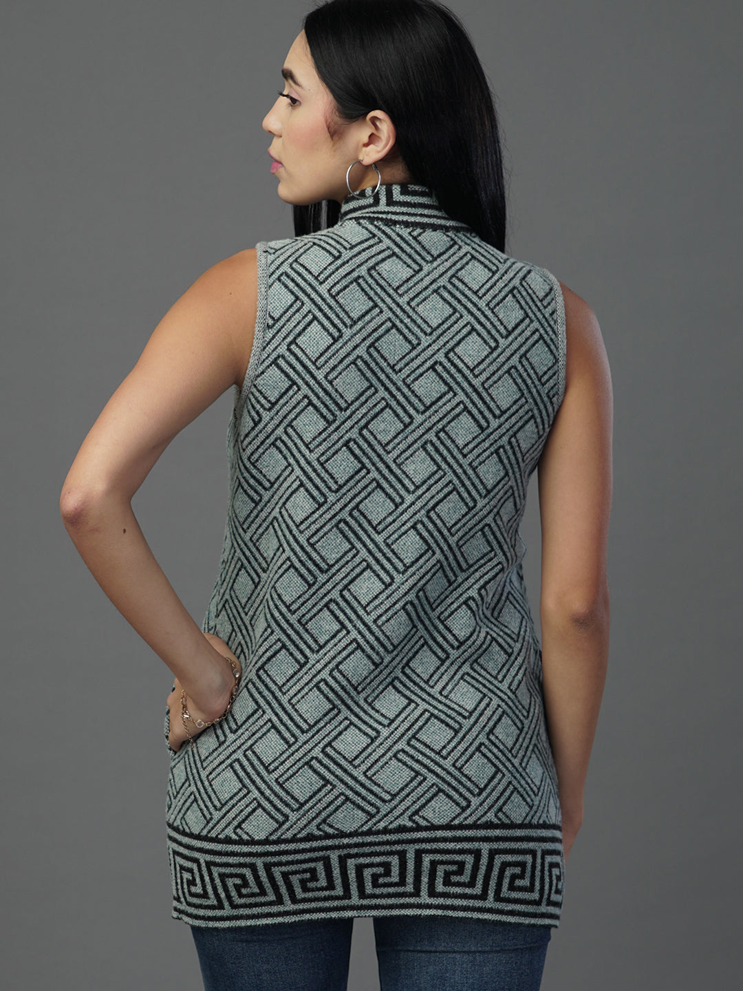 The Deep Sea & Cocoa Jacquard