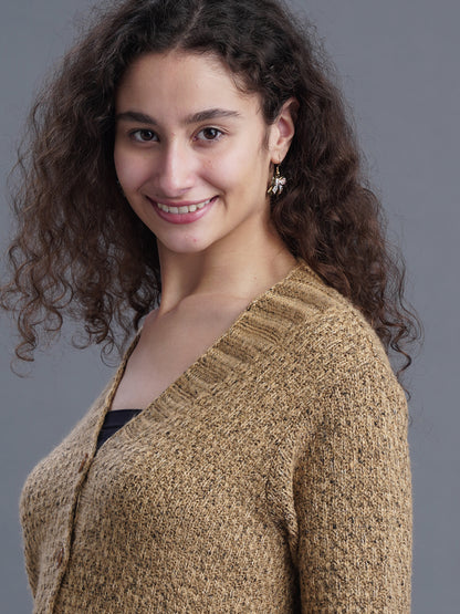 Daily Knit V-Neck Cardigan