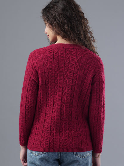 Virsa Cozy Cable Knit Cardigan