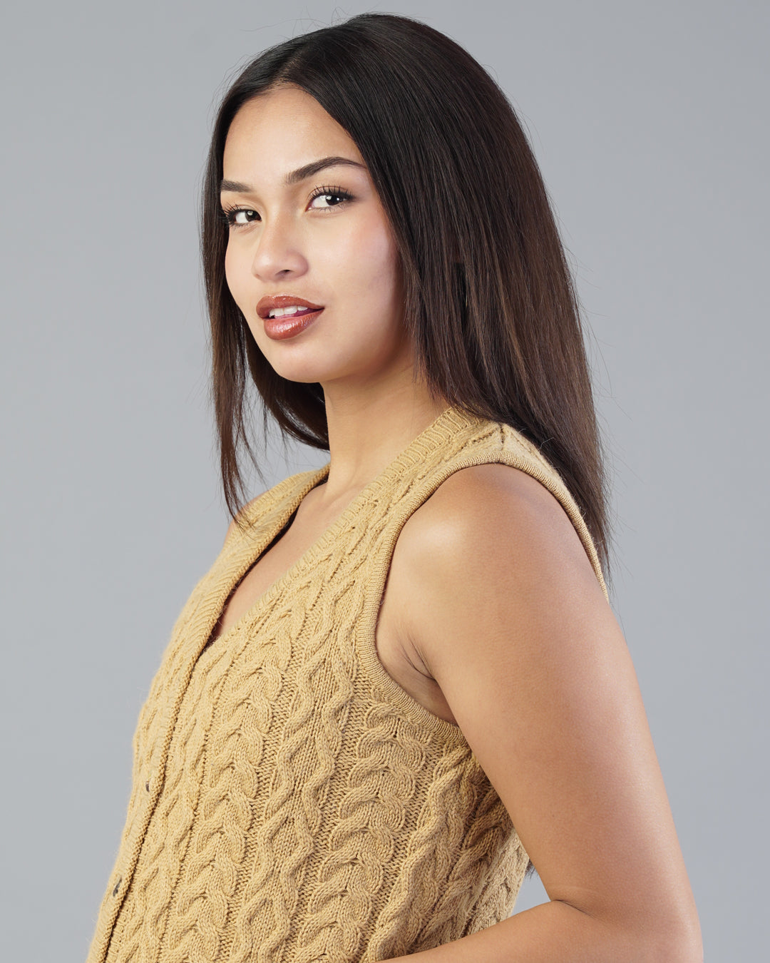 Isla V-Neck Knit Cardigan