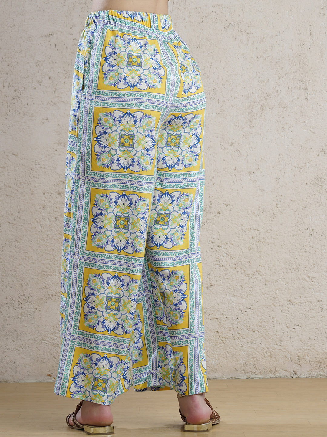 Sunshine Mint Palazzo