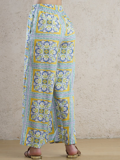 Sunshine Mint Palazzo