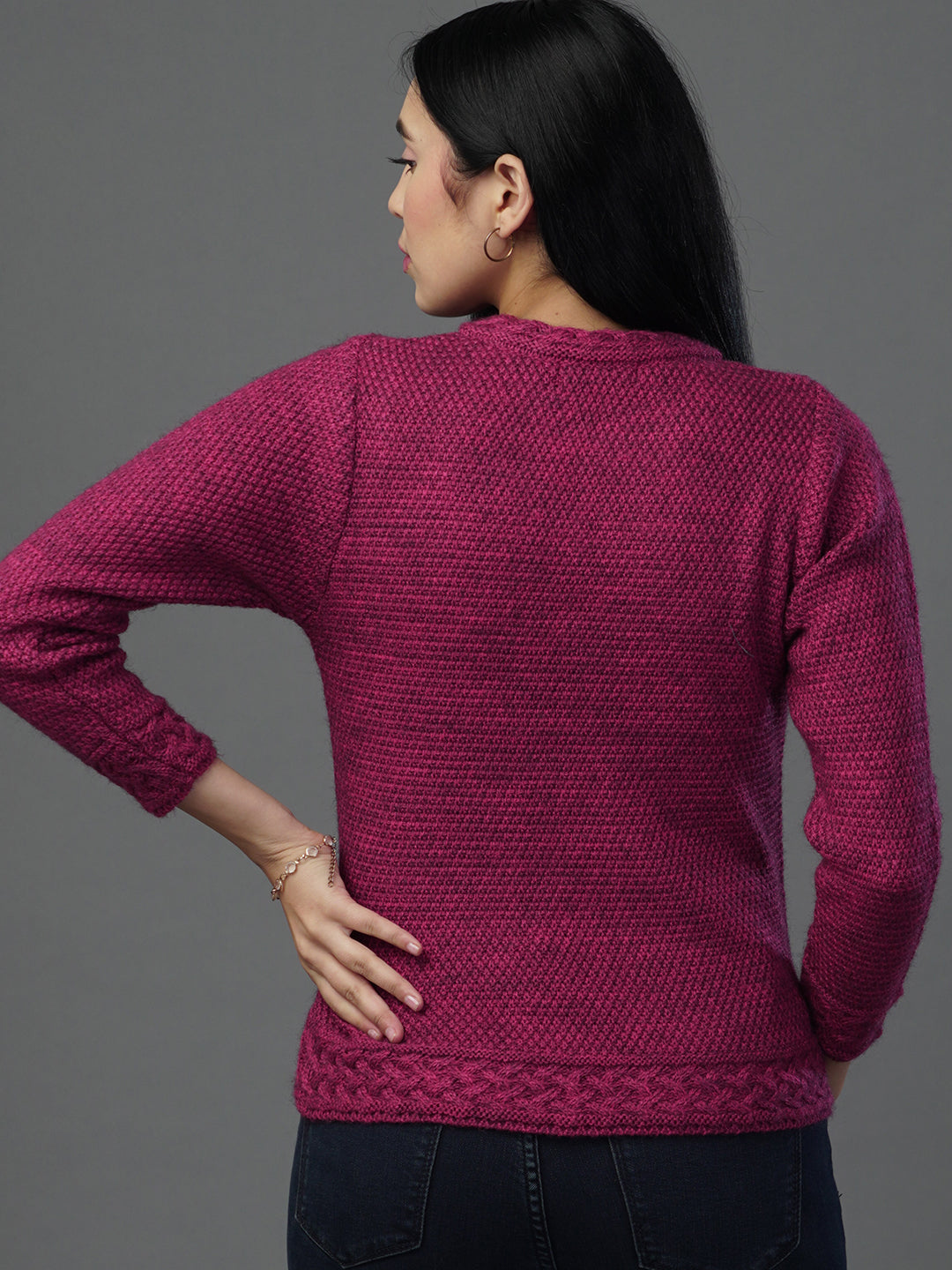 The Aristocrat Prince Collar (Burgundy/Grey)