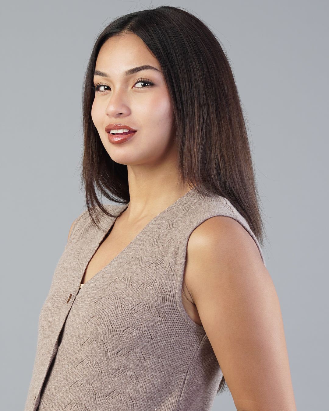 Elara V-Neck Knit Cardigan