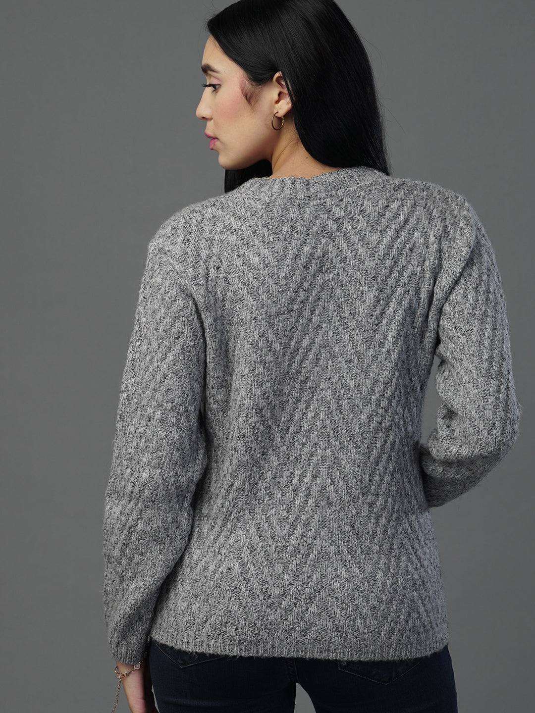 The Heather Luxe V-Neck cardigan