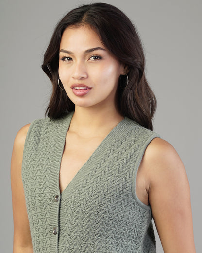 Alina V-Neck Knit Cardigan