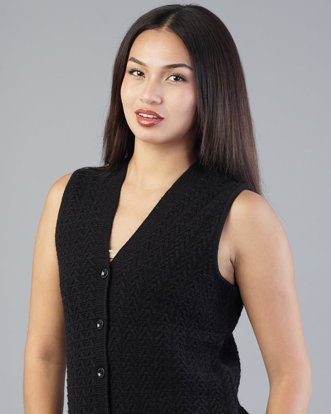 Alina V-Neck Knit Cardigan