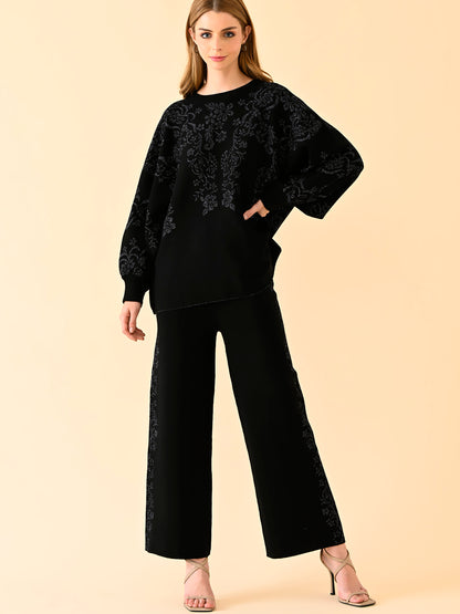 Onyx Dream Embroidered Co-Ord