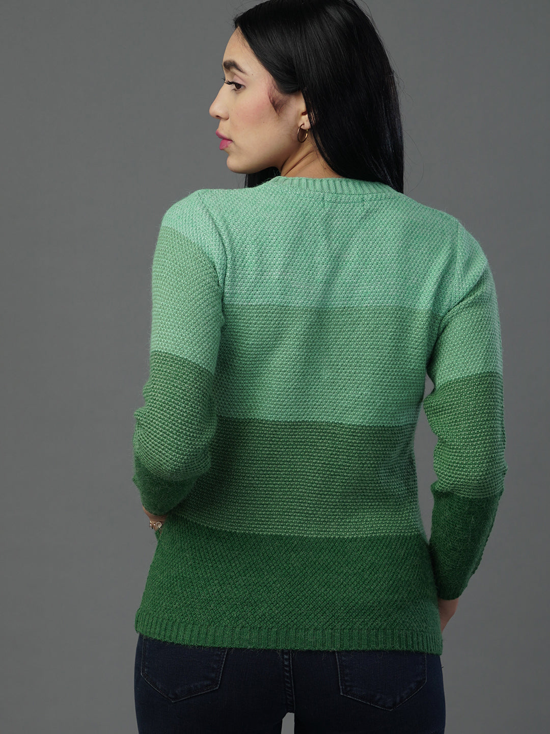 The Forest Fern Textured Knit
