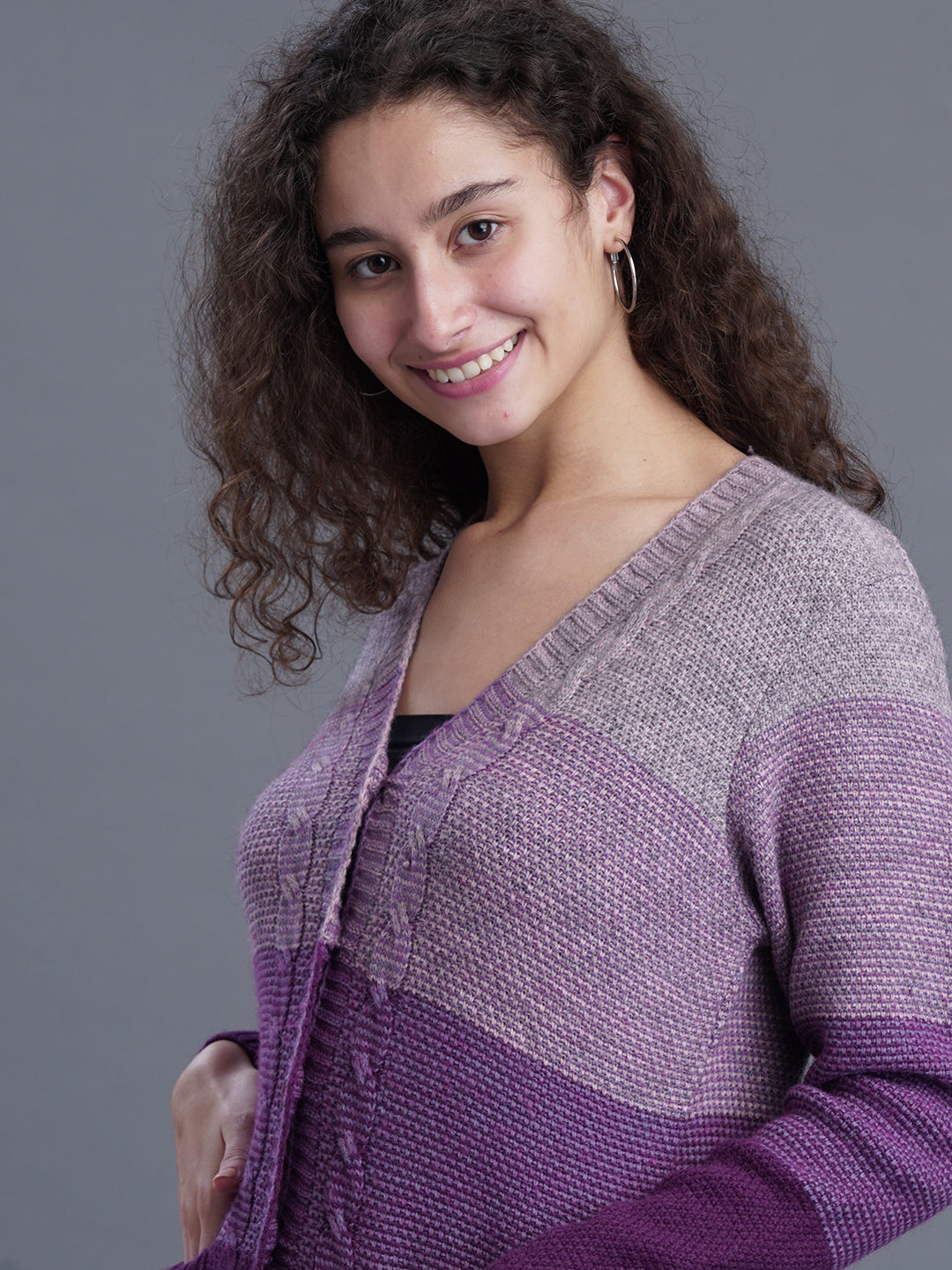 WinterEase V-Neck Cardigan