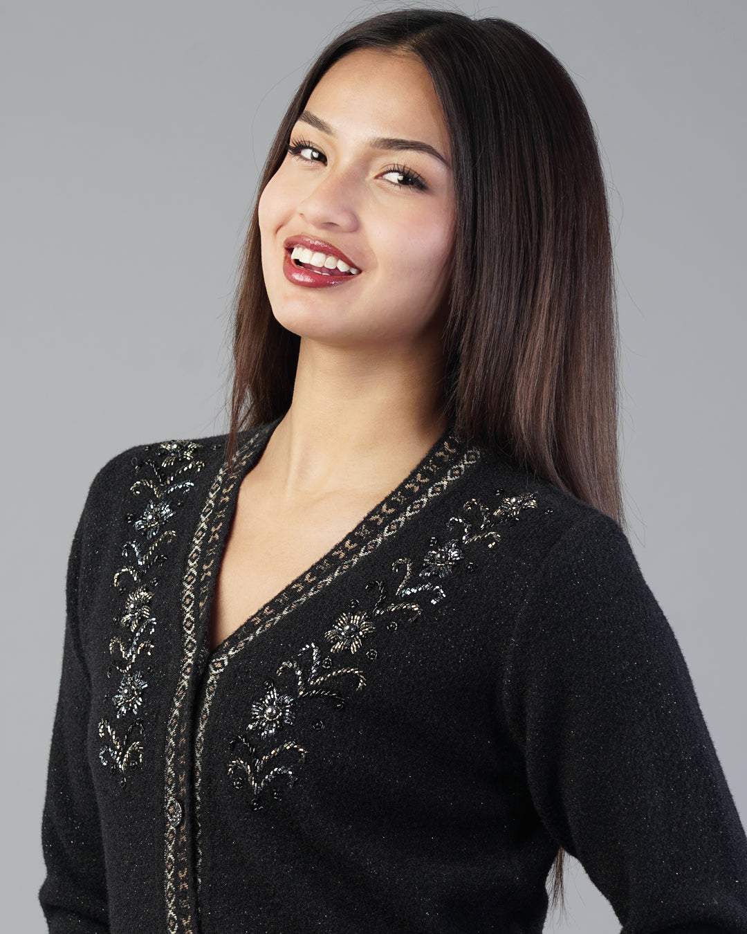 Alora Beaded Cardigan