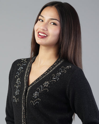 Alora Beaded Cardigan