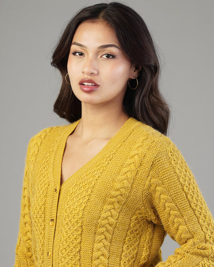 Livia V-Neck Knit Cardigan