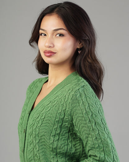 Iris V-Neck Knit Cardigan