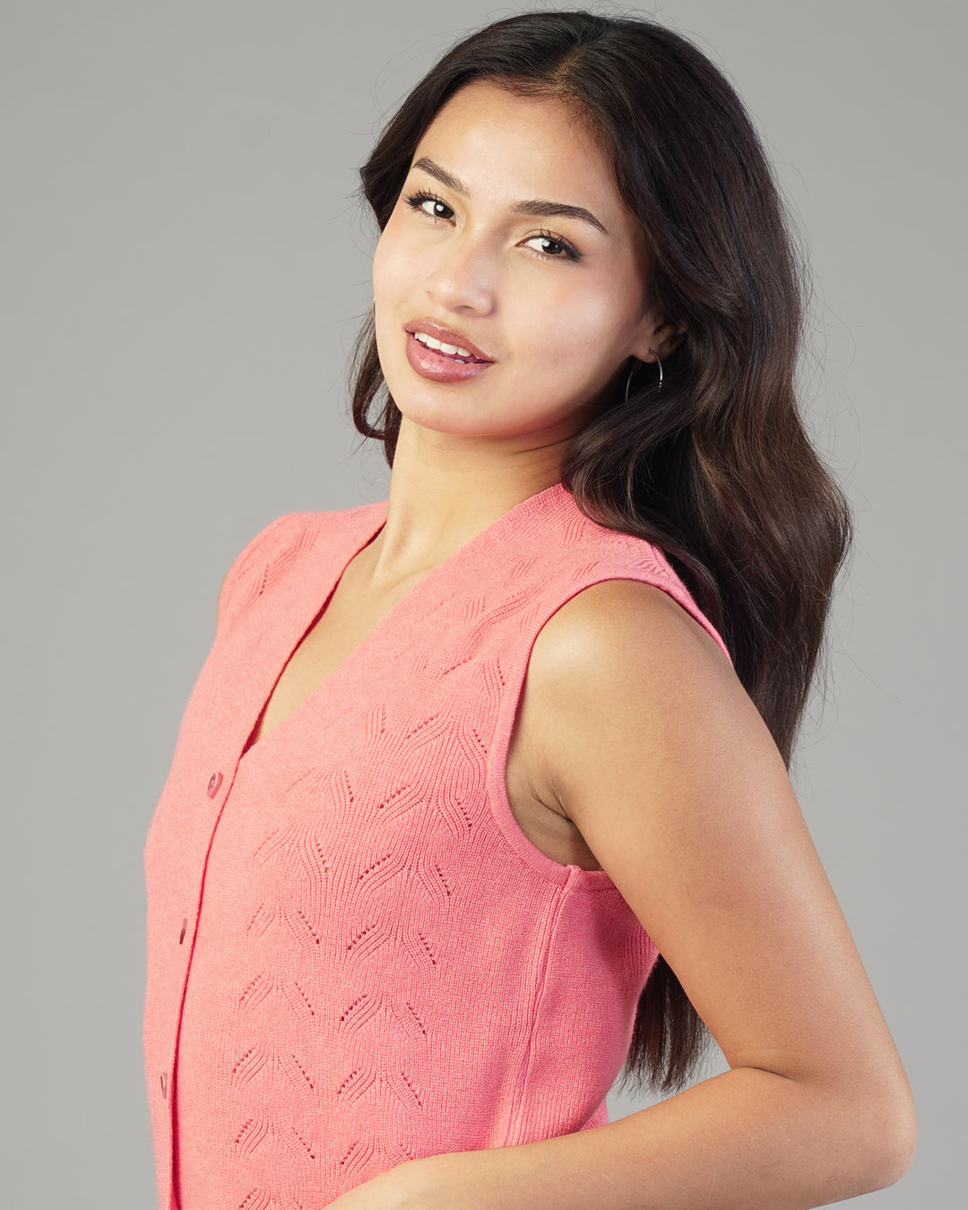 Elara V-Neck Knit Cardigan