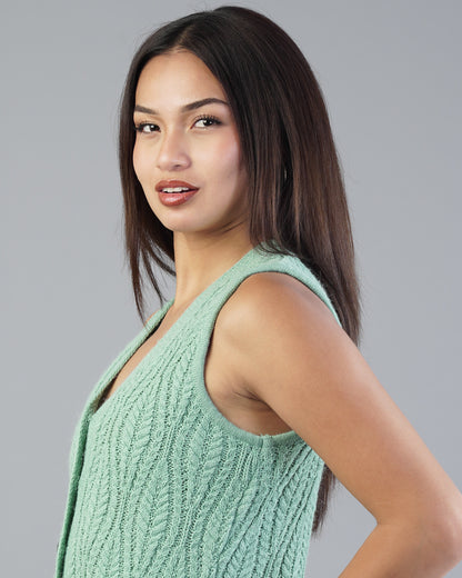 Lyra V-Neck Knit Cardigan