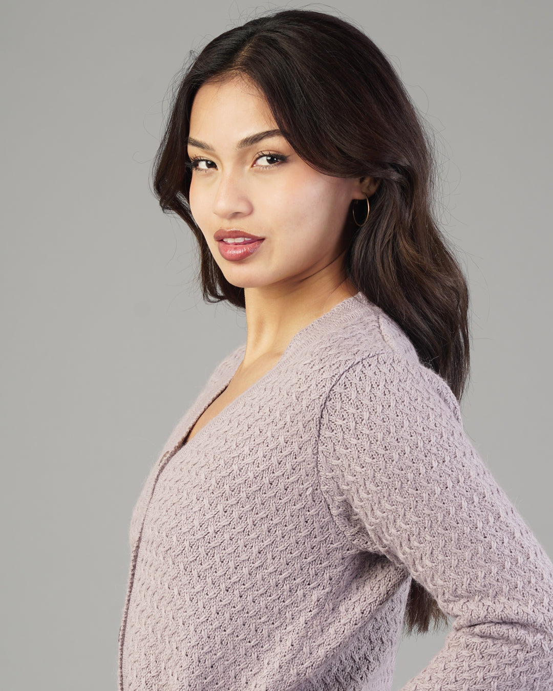 Mina V-Neck Knit Cardigan