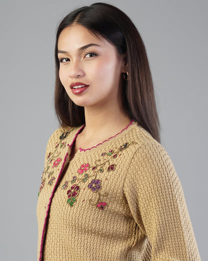 Rosa Embroidered Cardigan