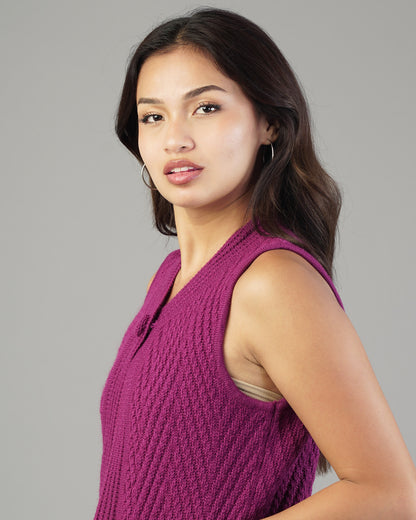 Vera V-Neck Knit Cardigan