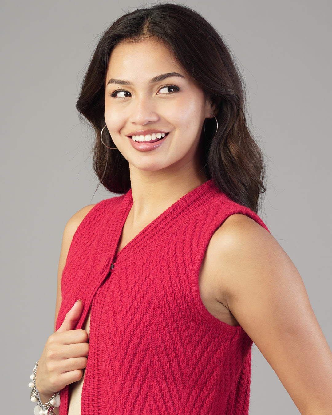 Vera V-Neck Knit Cardigan