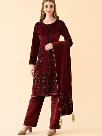 Garnet Grace Luxe Kurta Set
