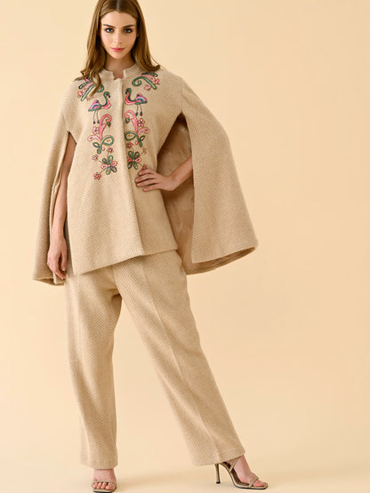 Sandstone Serenity Embroidered Co-Ord