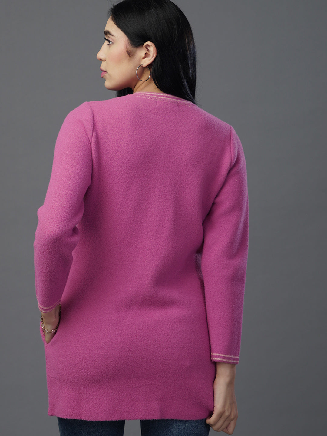 Virsa Luxe Fancy Jacquard Cardigan