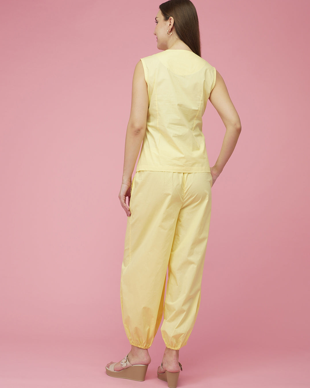 Virsa Lemon Sorbet Lounge Set