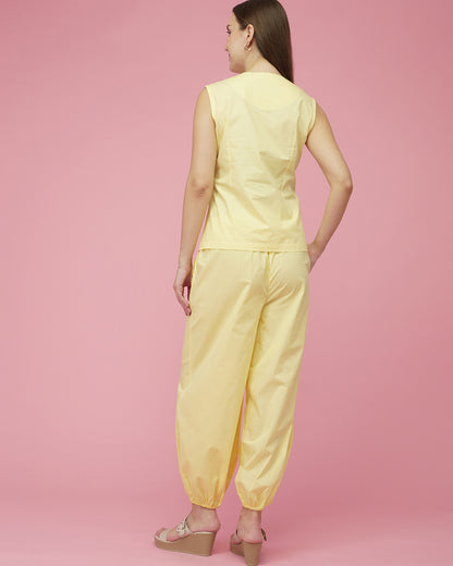 Virsa Lemon Sorbet Lounge Set