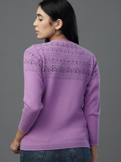 The Imperial Amethyst Knit