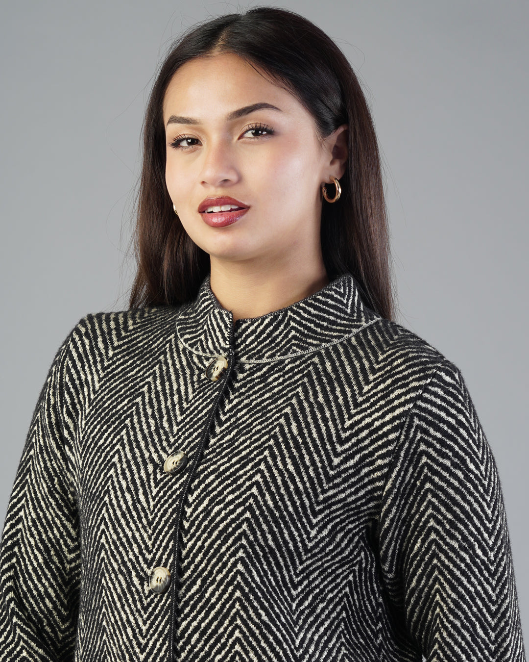 Juliet Jacquard Cardigan