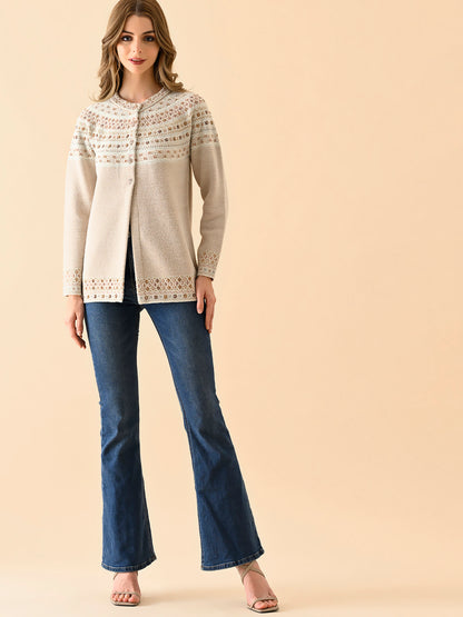 Nordic-Inspired Pattern Sweater
