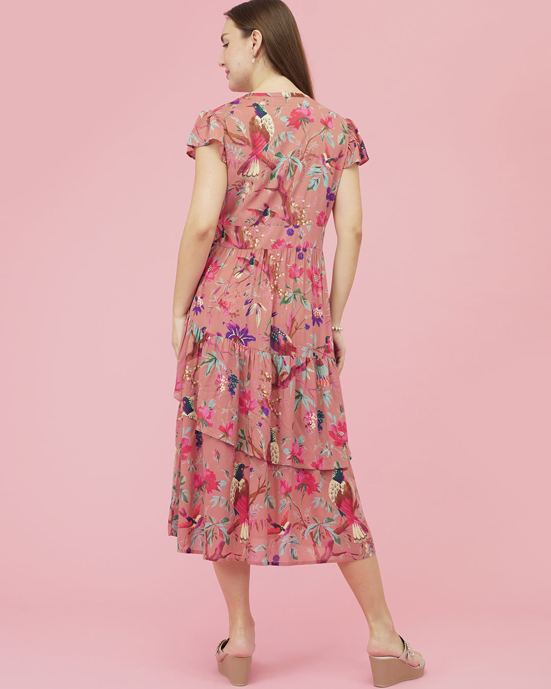 Meadow Muse Floral Shirt Dress