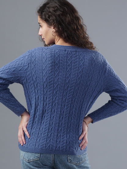 Virsa Cozy Cable Knit Cardigan