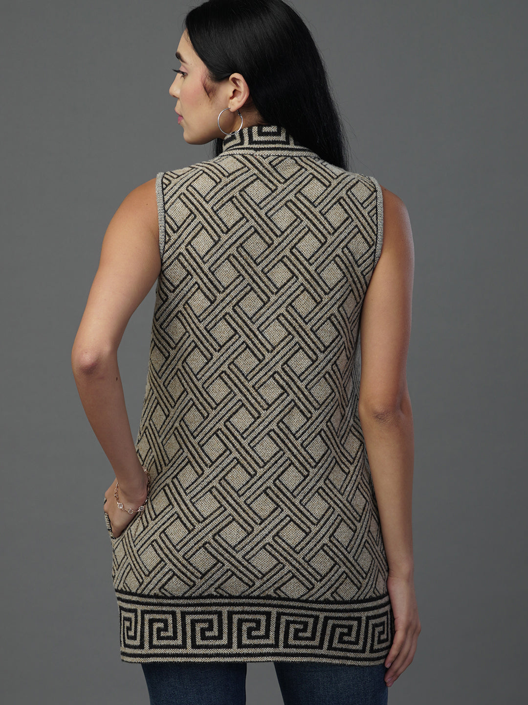 The Deep Sea & Cocoa Jacquard