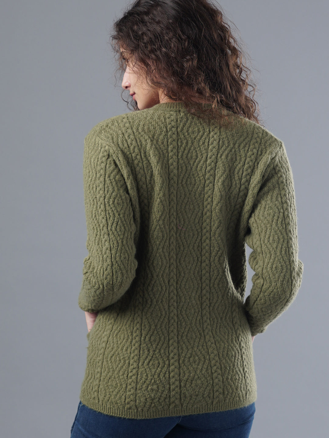 Virsa Classic V-Neck Cardigan