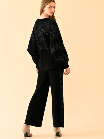 Onyx Dream Embroidered Co-Ord