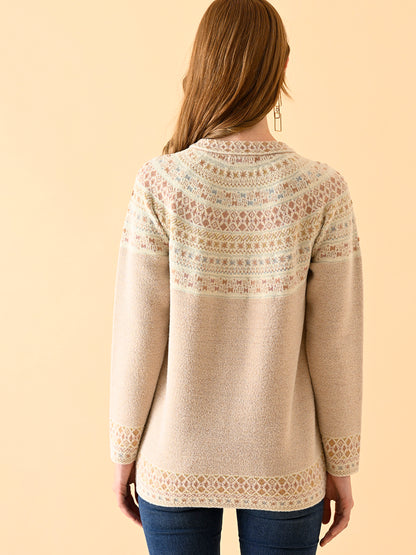 Nordic-Inspired Pattern Sweater