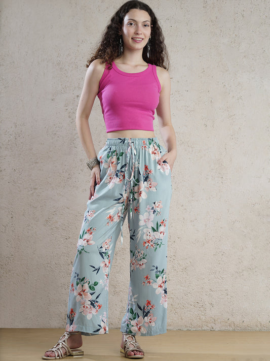Blue Blossom Palazzo