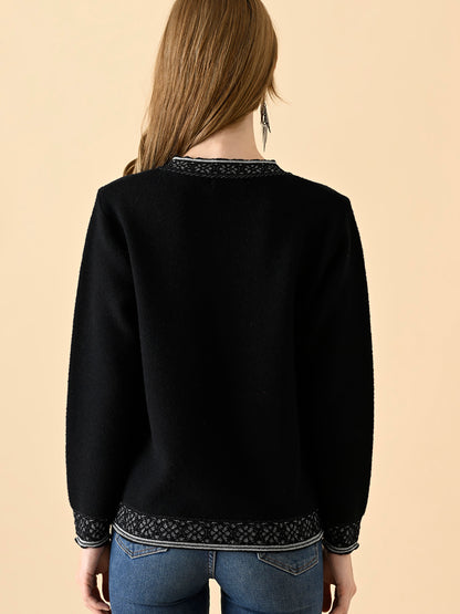 Almond Glow Relaxed Cardigan