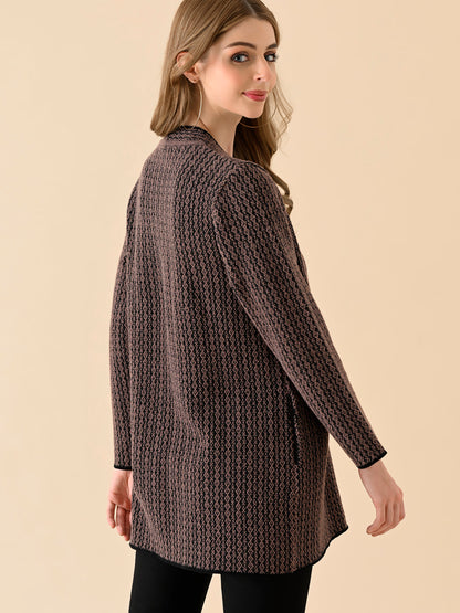 Cozy Longline Open Knitwear