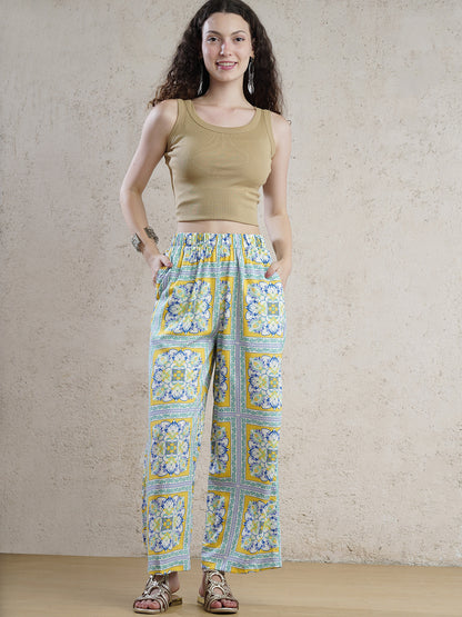 Sunshine Mint Palazzo