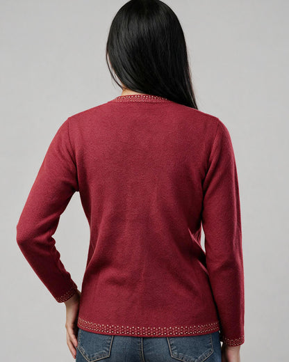 Virsa Embellished Occasion Cardigan