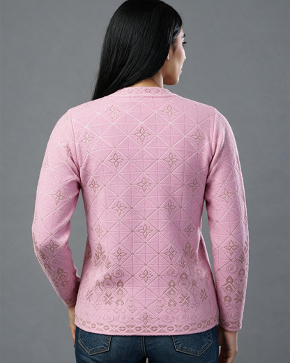 Ornamental Embroidered Sweater