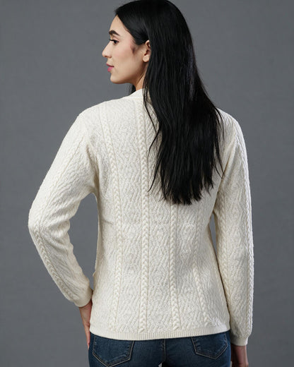 Virsa Classic V-Neck Cardigan