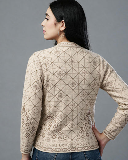 Ornamental Embroidered Sweater